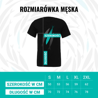 THE CHOSEN - T-shirt CZARNY (3 ryby) - Męski